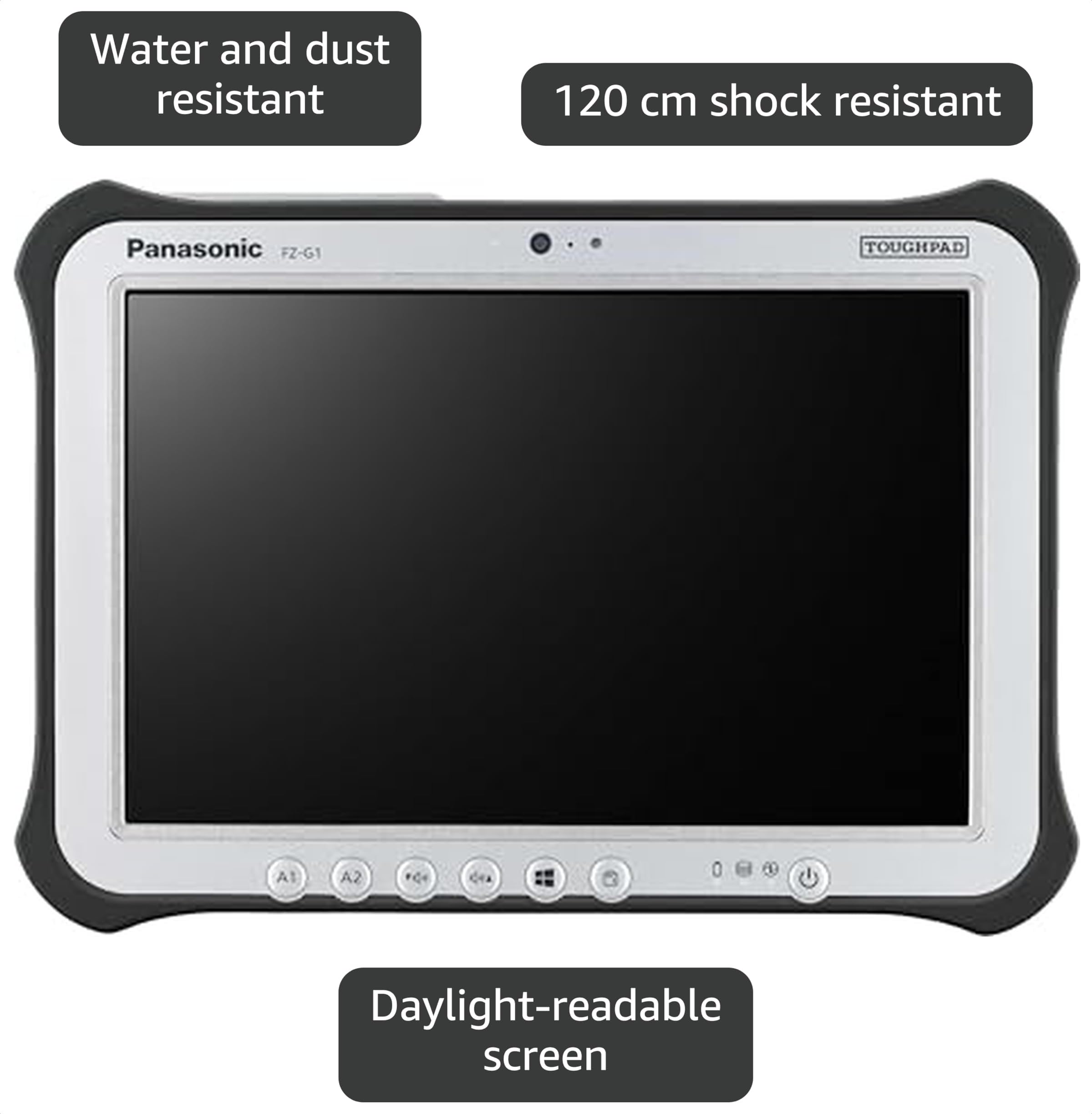 Amazon.com : Panasonic Toughpad G1, FZ-G1 MK5, Intel Core i5-7300U